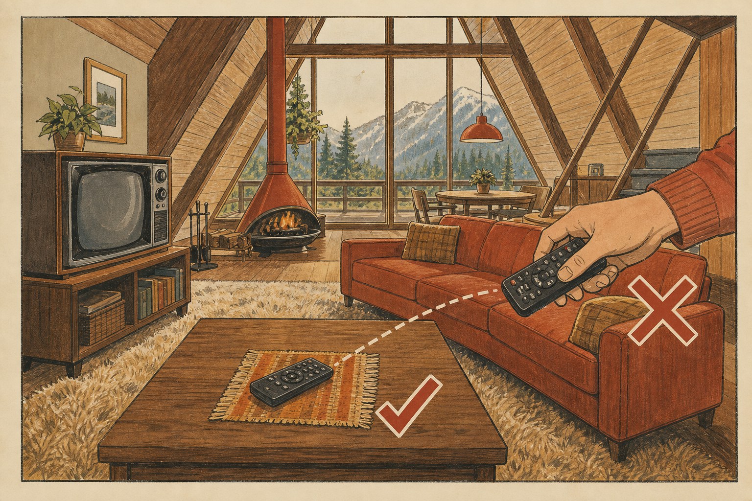ROKU LIVES HERE diagram