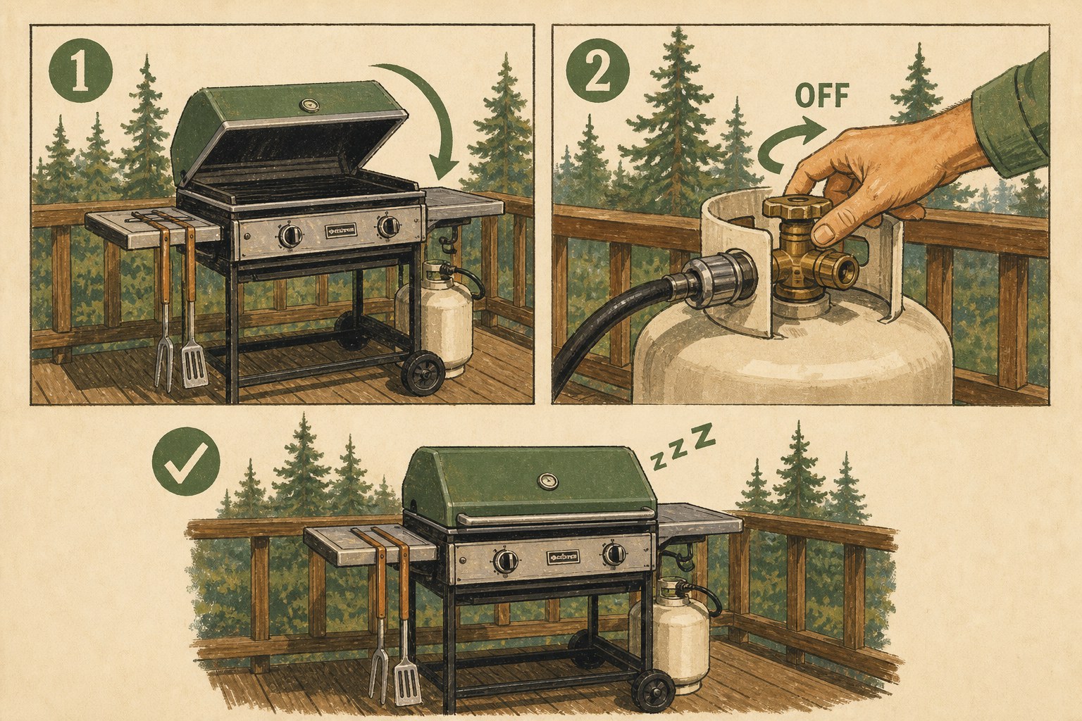 GRILL OFF diagram